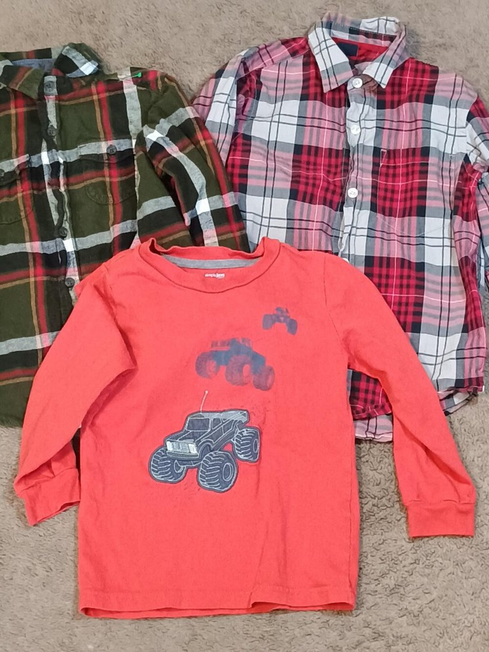 Gap/Wonder Nation/Simple Joys/Kids Size 5/Bundle Flannel Plaid Fall Cottagecore